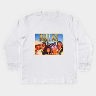 Dallasty!! Kids Long Sleeve T-Shirt